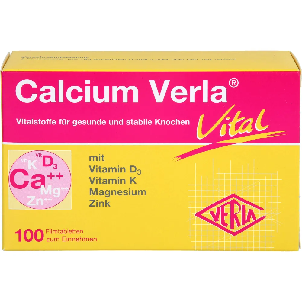 Calcium Verla Vital Filmtabletten 100 St