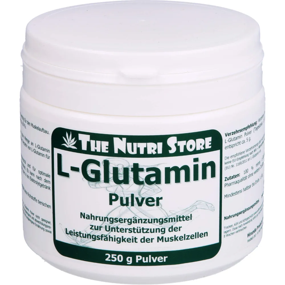L-Glutamin 100% rein Pulver 250 g