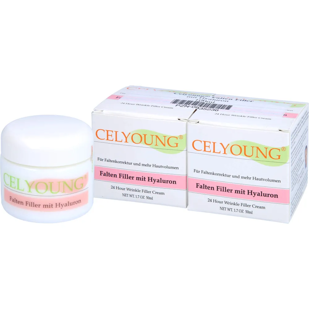 Celyoung Falten Filler m.Hyaluron Creme 100 ml