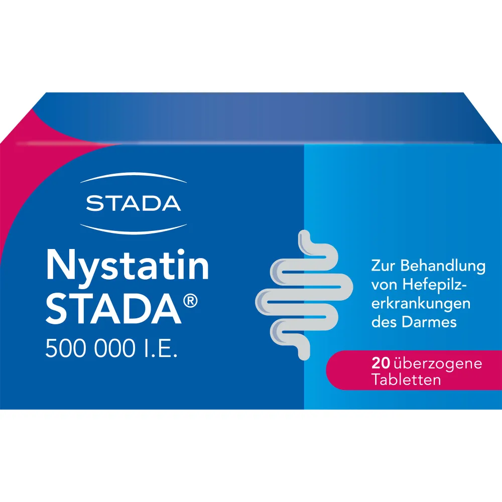 Nystatin Stada 500.000 I.E. überzogene Tab. 20 St