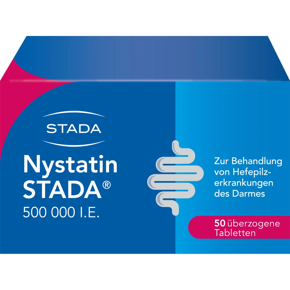 Nystatin Stada 500.000 I.E. überzogene Tab. 50 St