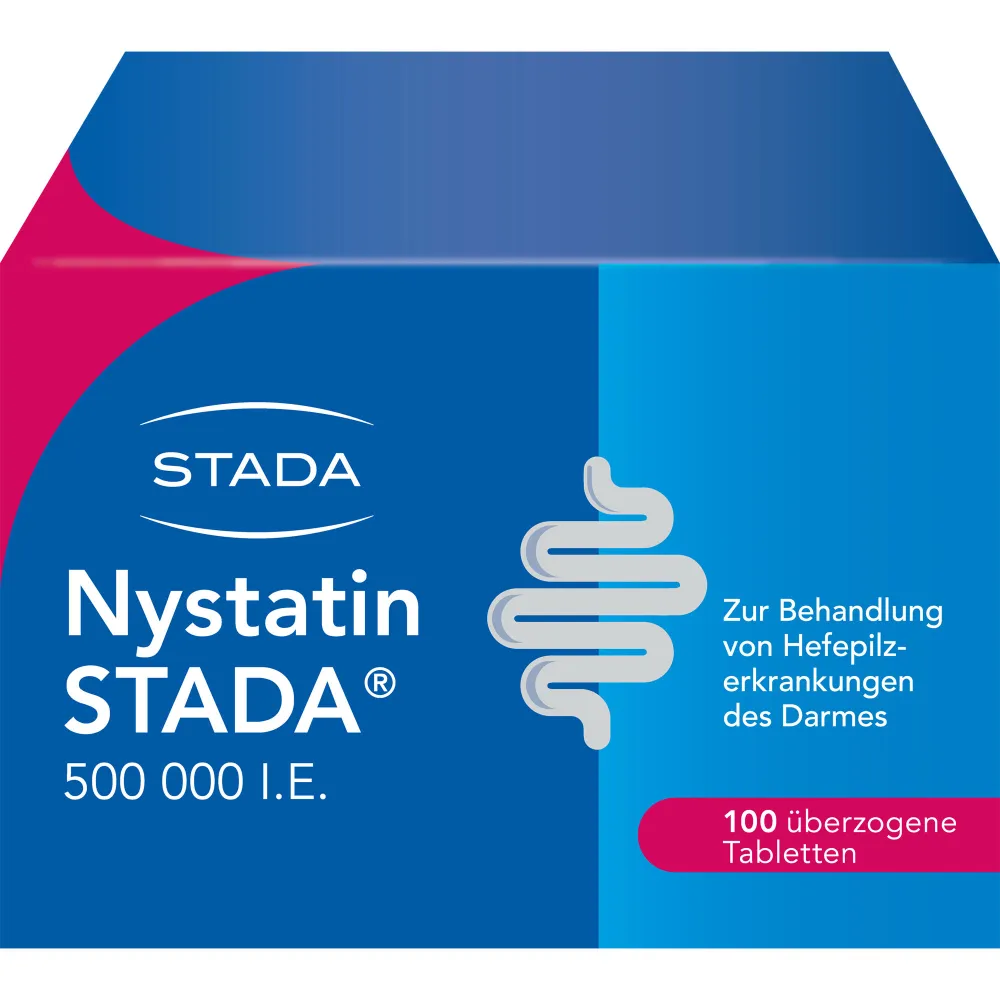 Nystatin Stada 500.000 I.E. überzogene Tab. 100 St