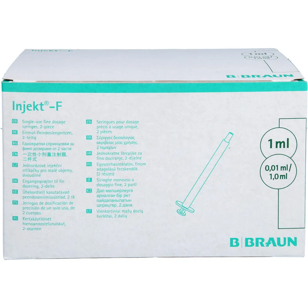 Injekt F Feindosierungsspr.1 ml o.Kan. 100 ml