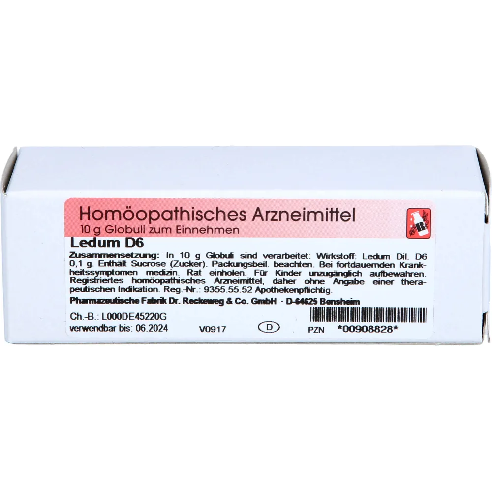 Ledum D 6 Globuli 10 g