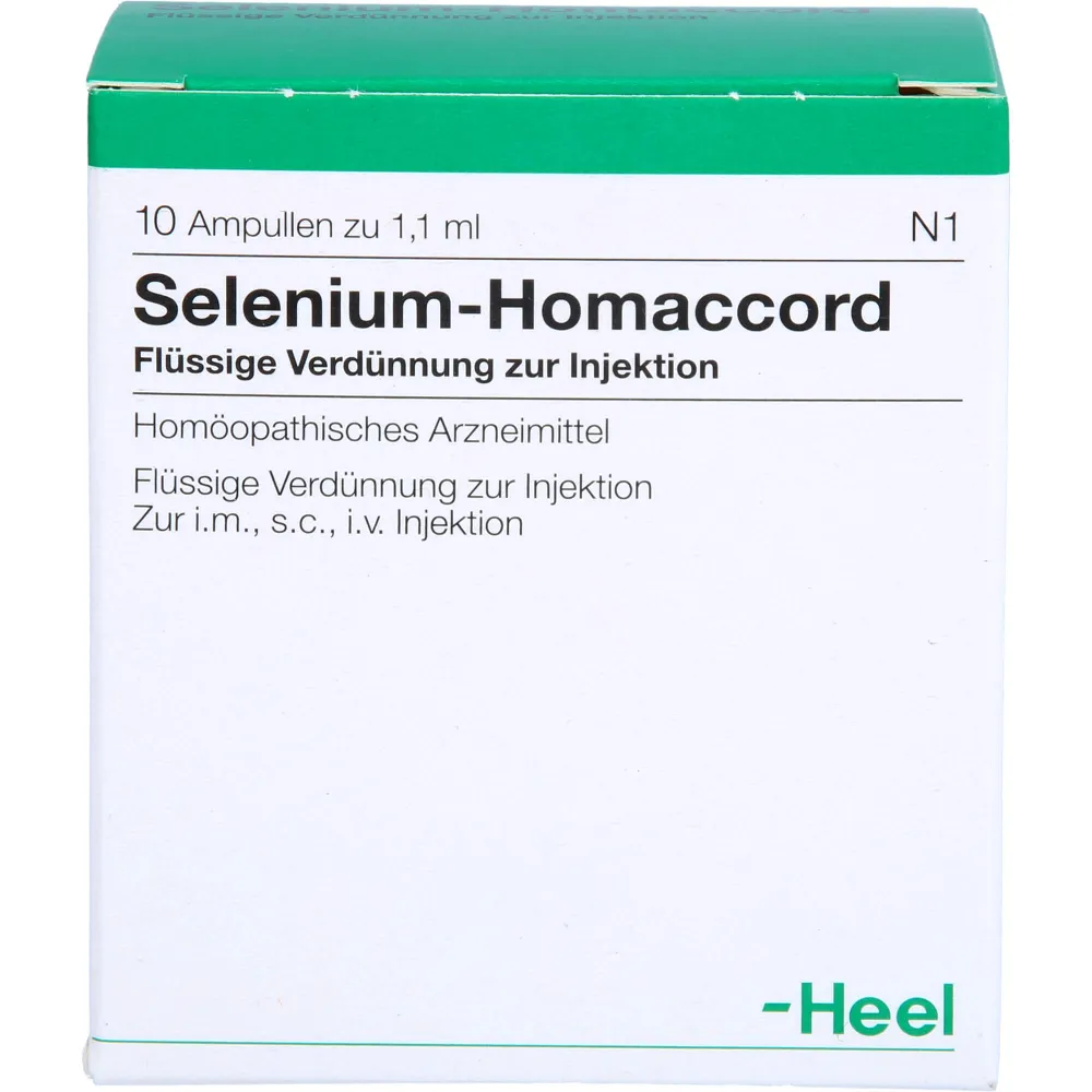 Selenium Homaccord Ampullen 10 St