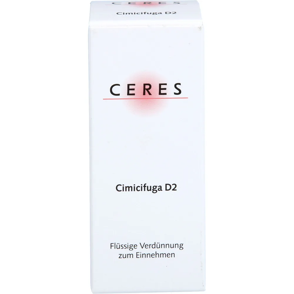 Ceres Cimicifuga D 2 Dilution 20 ml