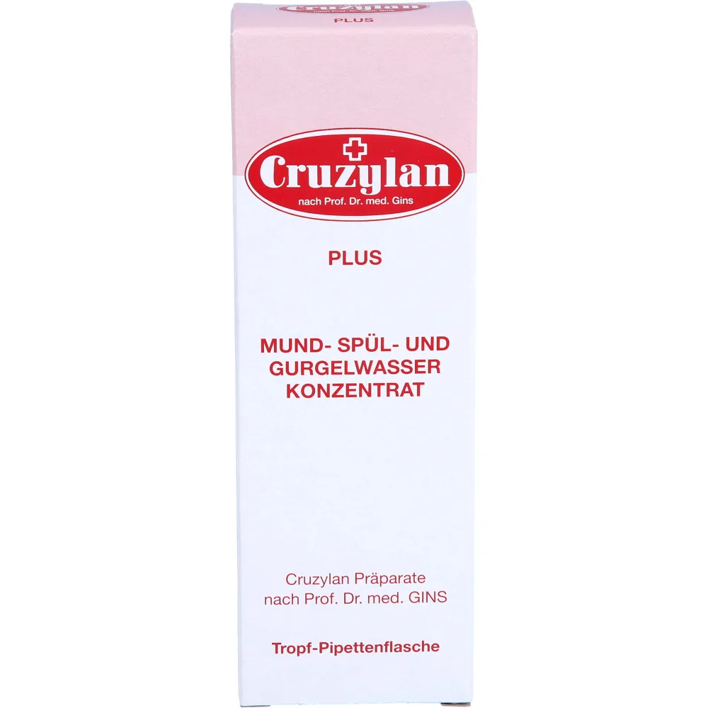 Cruzylan Plus Mund-/Spül- u.Gurgelwasserkonz.m.Pip 50 ml