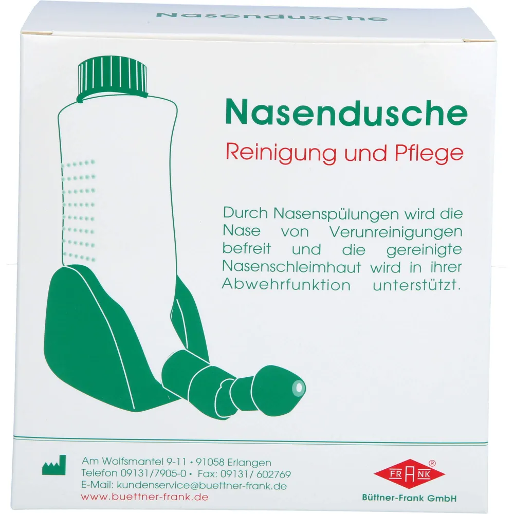 Nasendusche Kst.+4 Btl.Salz 1 St