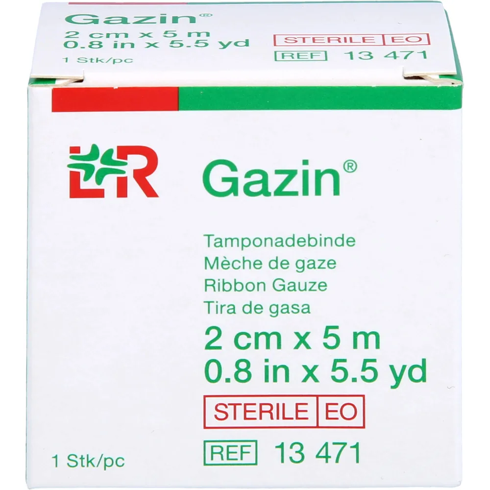 Mullbinden z.Tamponade steril 2 cmx5 m 1 St