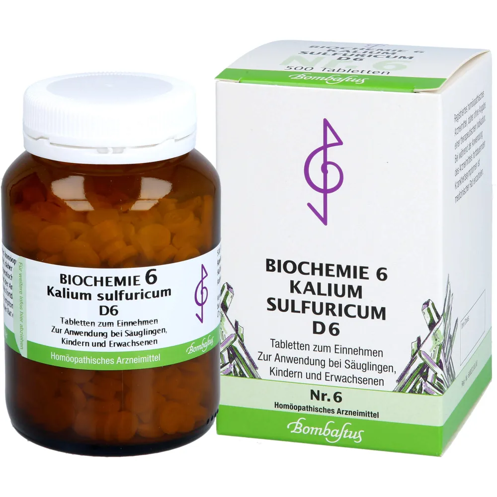 Biochemie 6 Kalium sulfuricum D 6 Tabletten 500 St