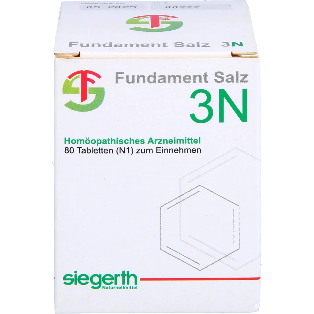 Fundament-Salz Iii N Tabletten 80 St