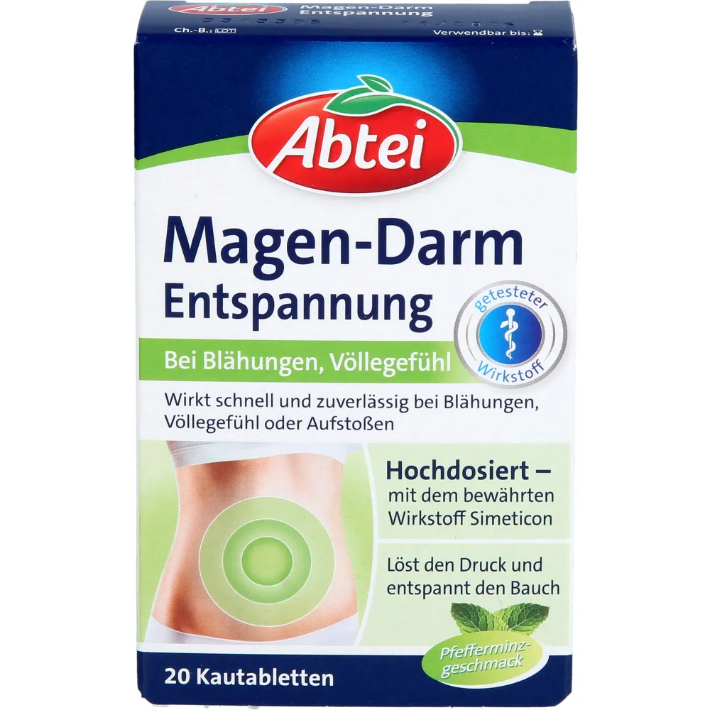 Abtei Magen Darm Entspannungstabletten 20 St