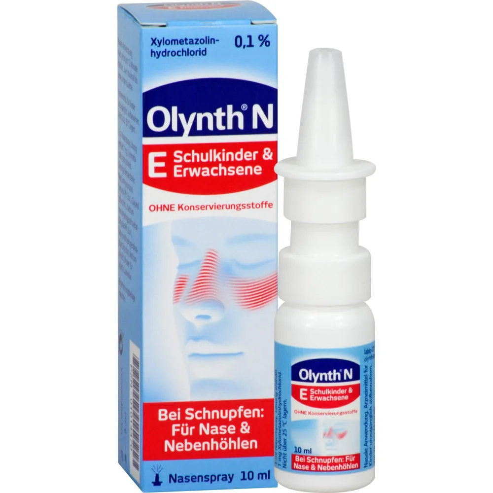 Olynth 0,1% N Schnupfen Dosierspray ohne Konserv. 10 ml