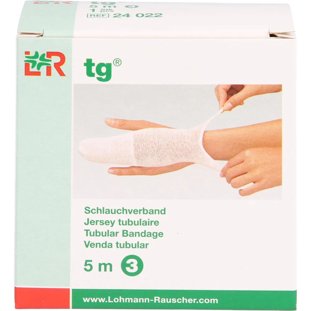 Tg Schlauchverband Gr.3 5 m weiß 1 St