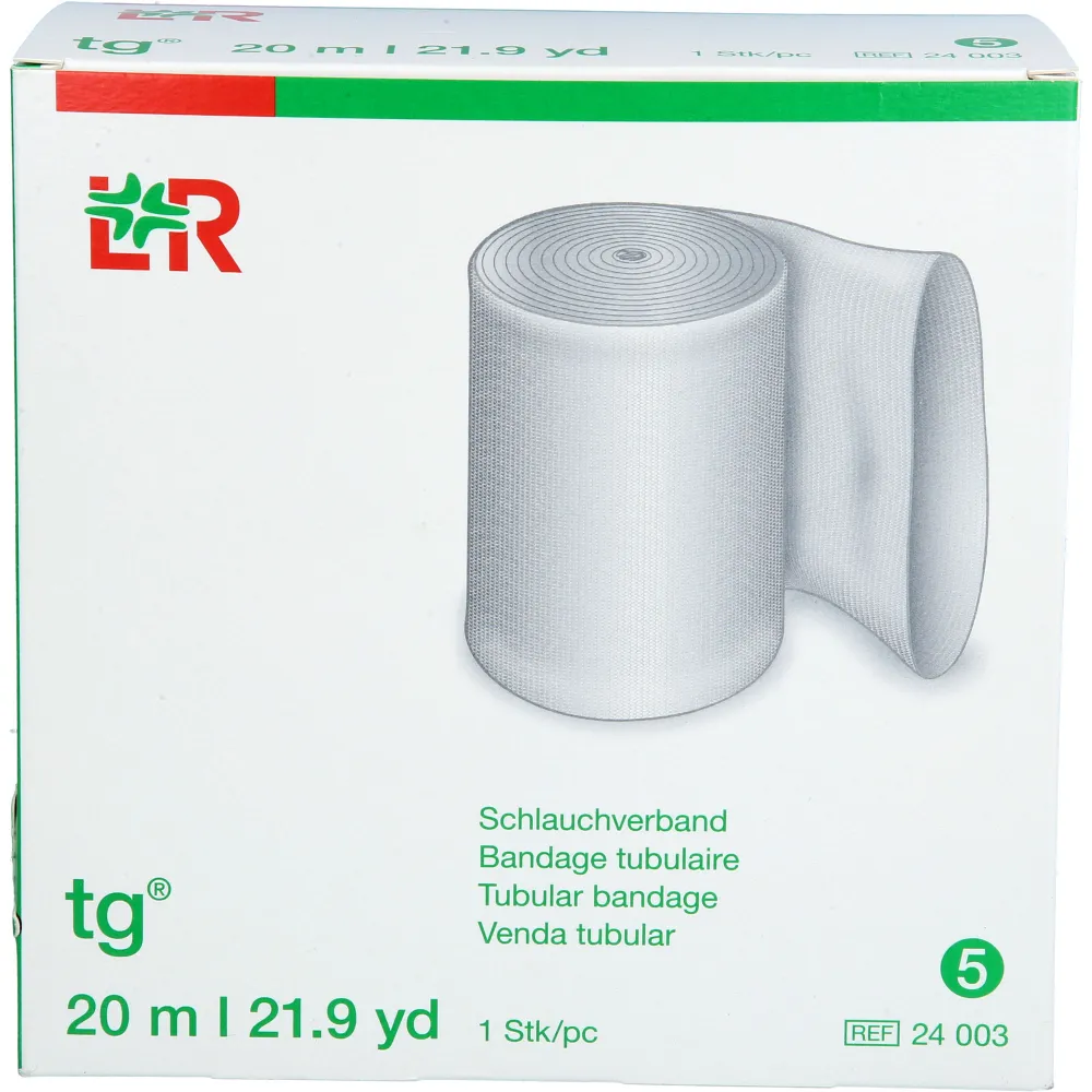 Tg Schlauchverband Gr.5 20 m weiß 1 St