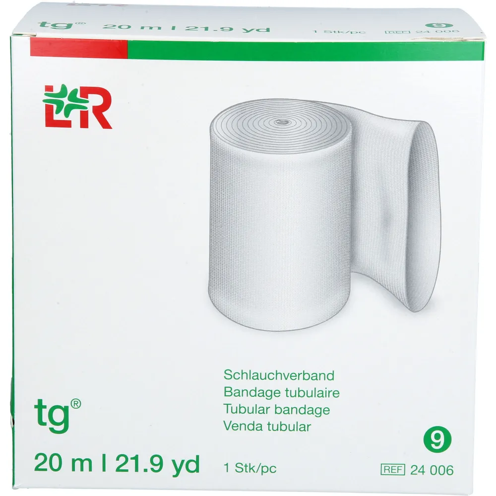 Tg Schlauchverband Gr.9 20 m weiß 1 St