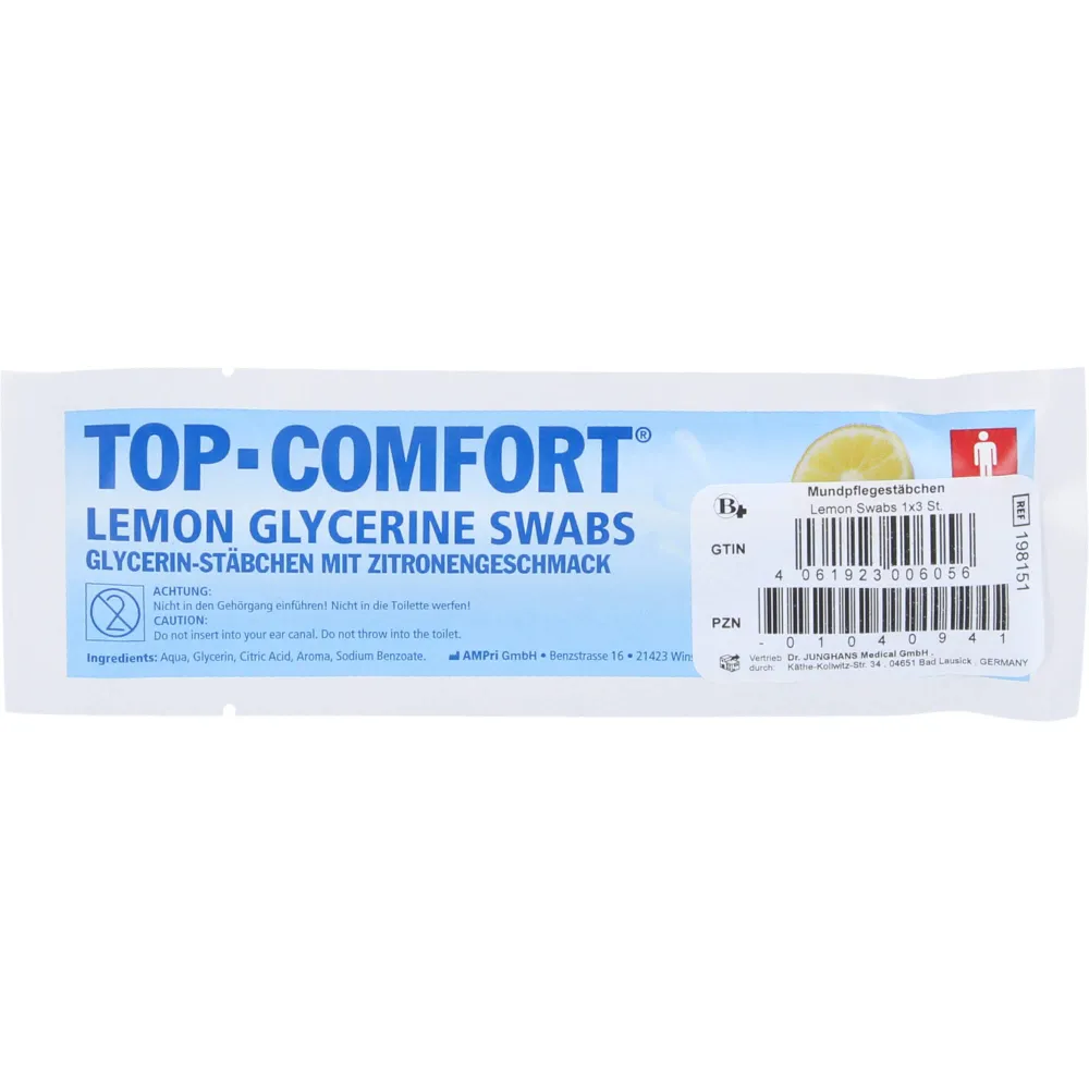 Mundpflegestäbchen Lemon Sticks 3 St