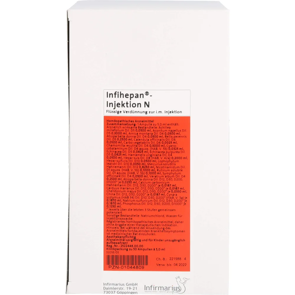 Infihepan Injektion N Ampullen 50 St