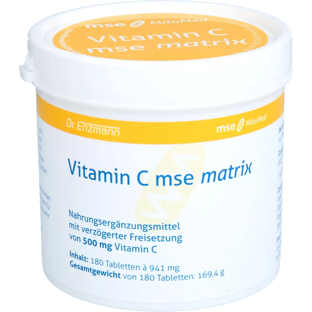 Vitamin C Mse Matrix Tabletten 180 St