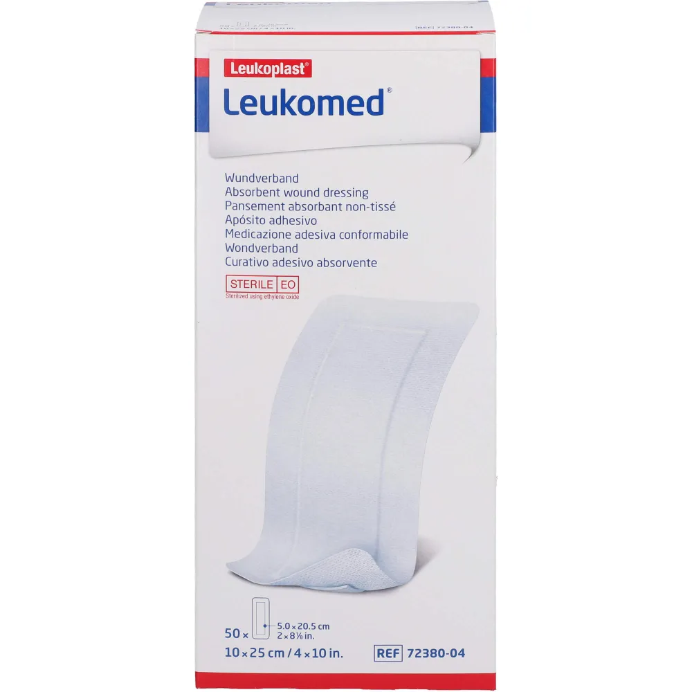 Leukomed sterile Pflaster 10x25 cm 50 St