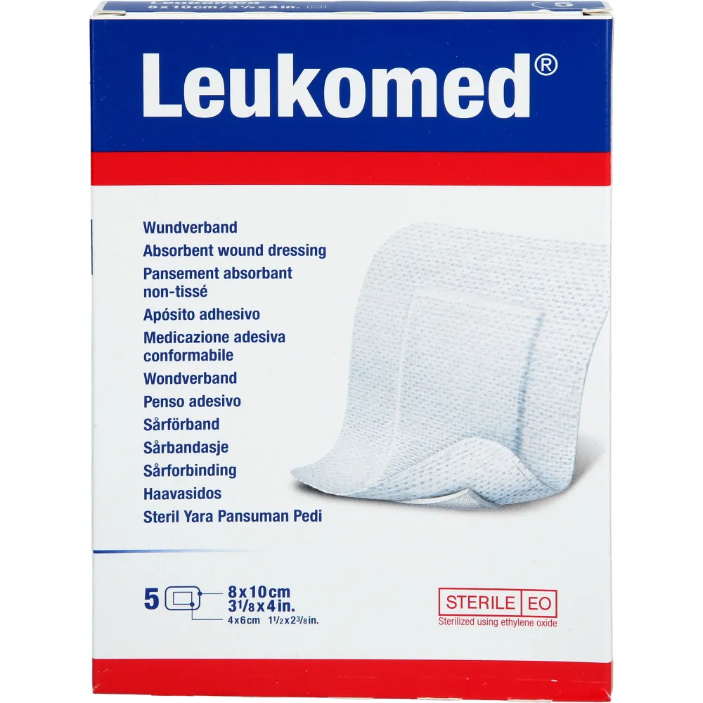 Leukomed sterile Pflaster 8x10 cm 5 St