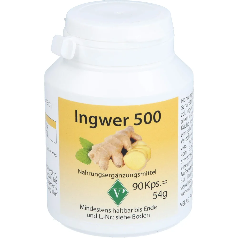 Ingwer 500 Kapseln 90 St