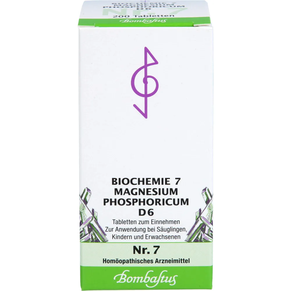 Biochemie 7 Magnesium phosphoricum D 6 Tabletten 200 St