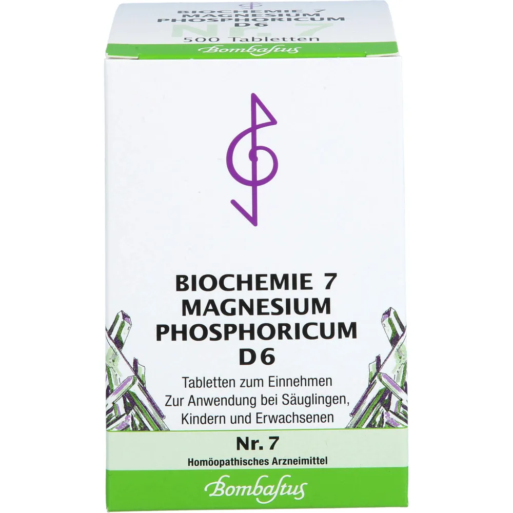 Biochemie 7 Magnesium phosphoricum D 6 Tabletten 500 St