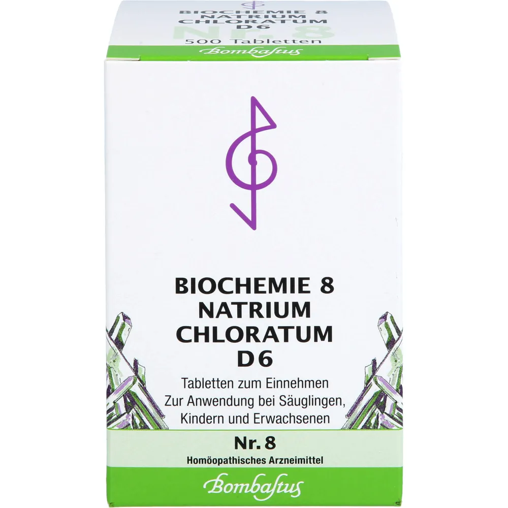 Biochemie 8 Natrium chloratum D 6 Tabletten 500 St