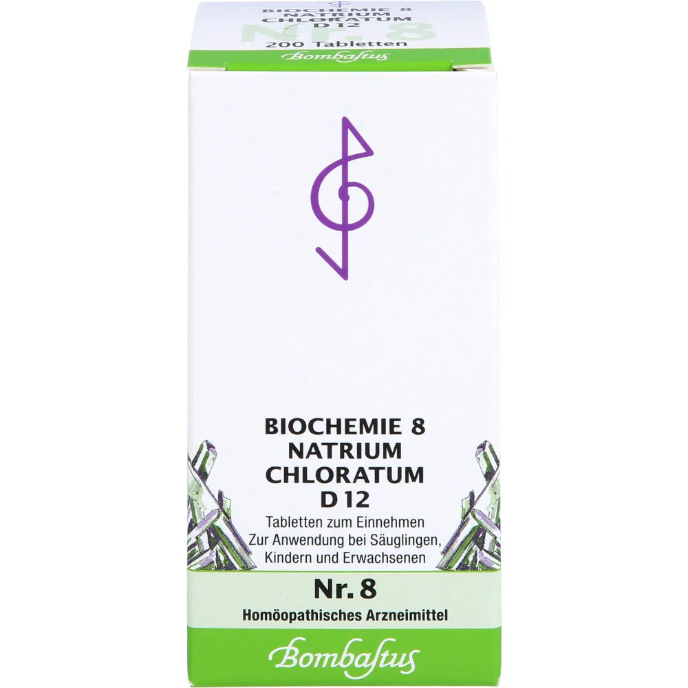 Biochemie 8 Natrium chloratum D 12 Tabletten 200 St