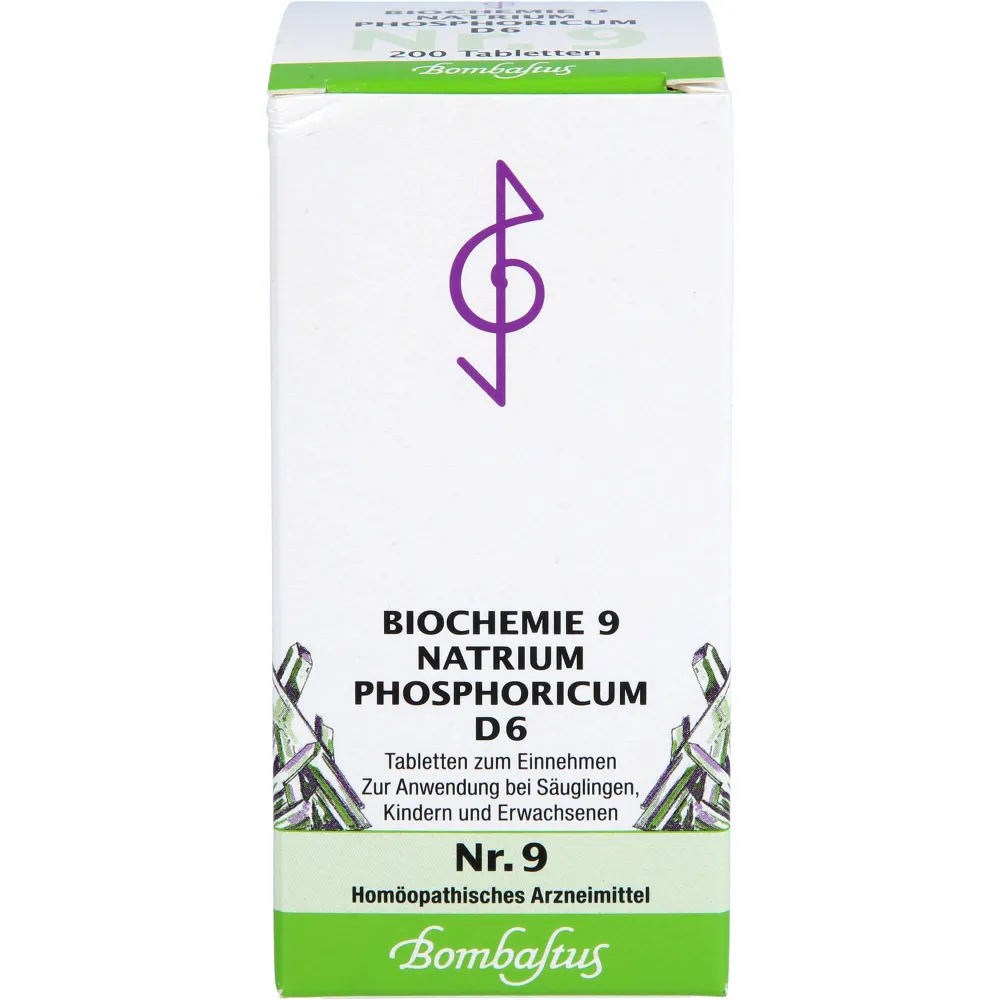 Biochemie 9 Natrium phosphoricum D 6 Tabletten 200 St