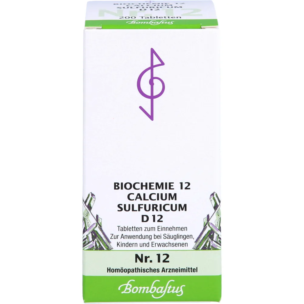 Biochemie 12 Calcium sulfuricum D 12 Tabletten 200 St