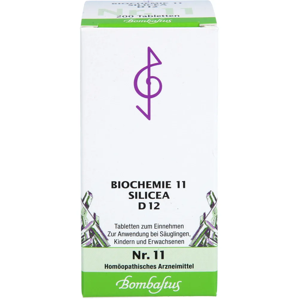 Biochemie 11 Silicea D 12 Tabletten 200 St