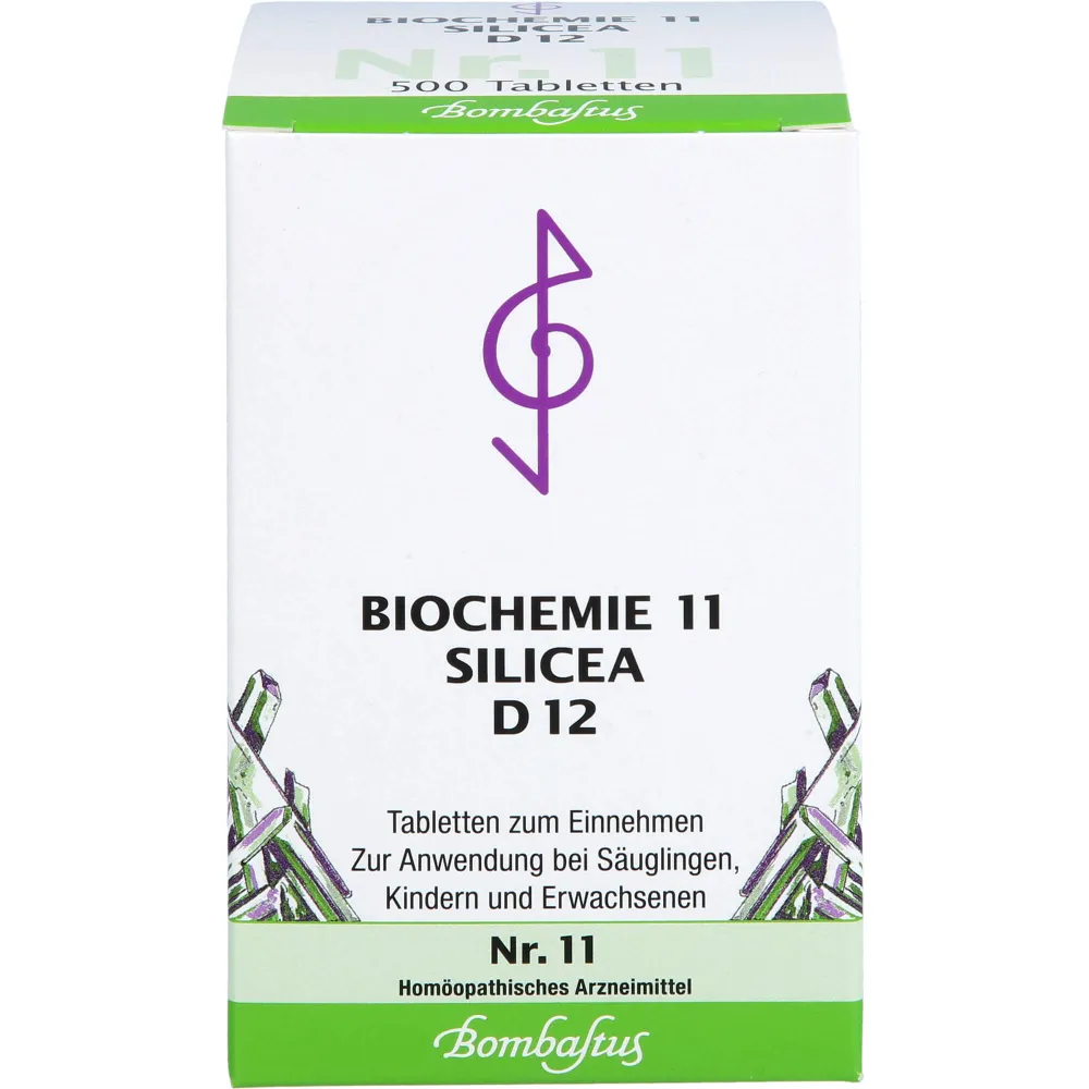Biochemie 11 Silicea D 12 Tabletten 500 St