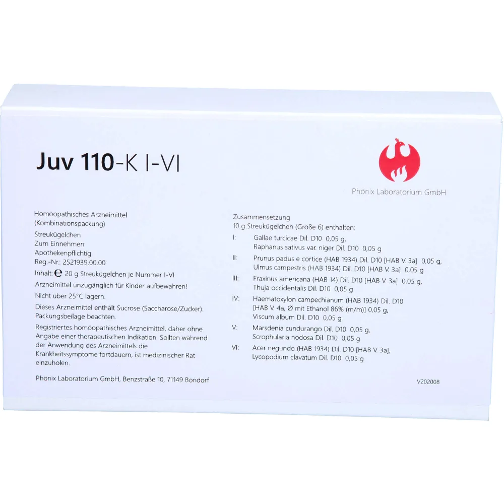Juv 110 K I-Vi Globuli 120 g