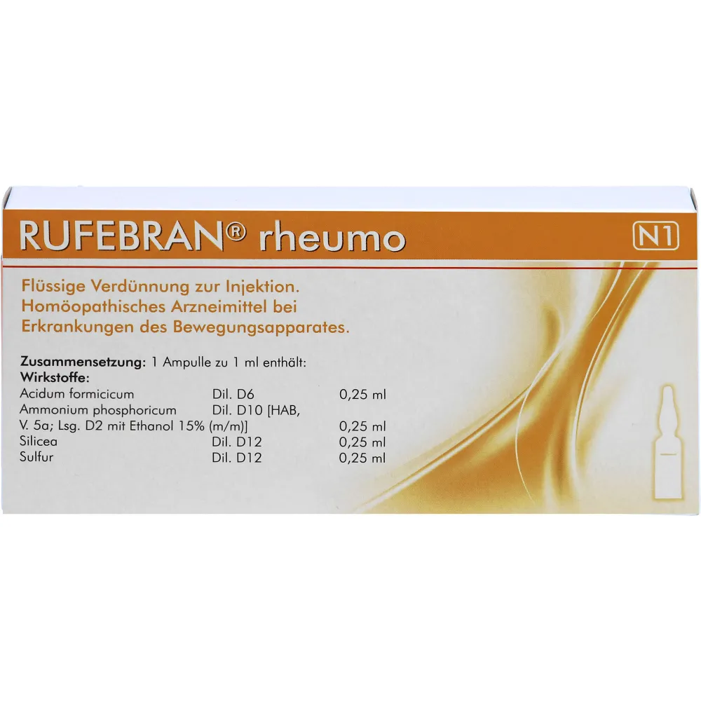 Rufebran rheumo Ampullen 10 St
