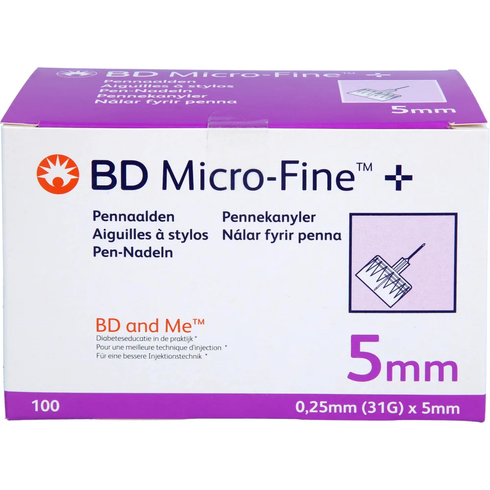Bd Micro-Fine+ 5 Pen-Nadeln 0,25x5 mm 110 St