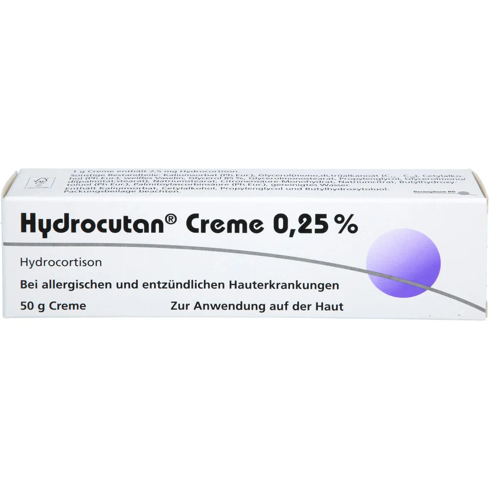 Hydrocutan Creme 0,25% 50 g