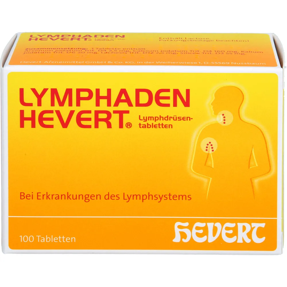 Lymphaden Hevert Lymphdrüsen Tabletten 100 St
