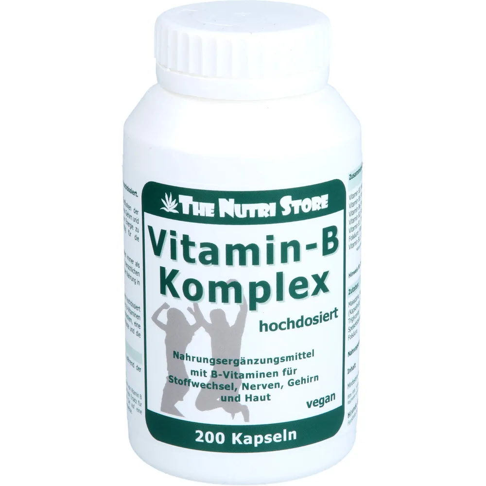 Vitamin B Komplex hochdosiert Kapseln 200 St