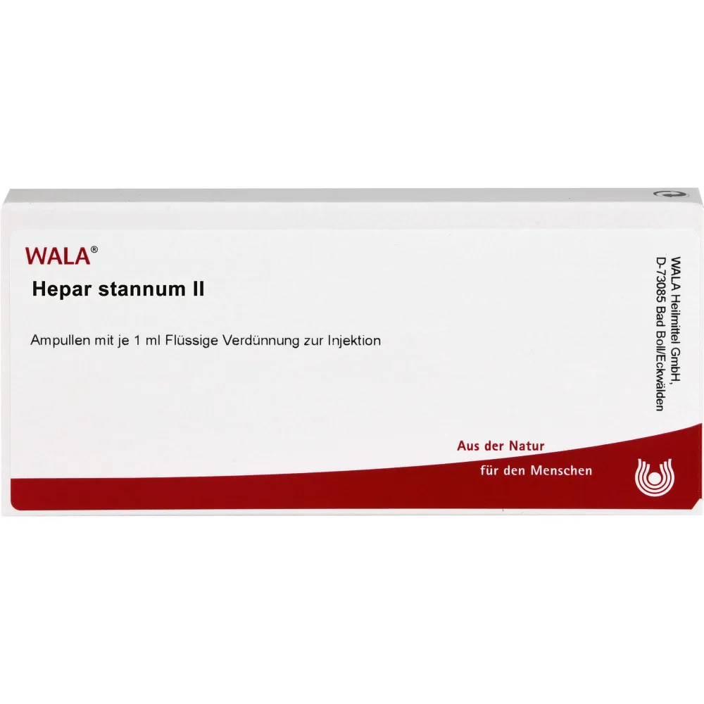 Hepar Stannum Ii Ampullen 10 ml