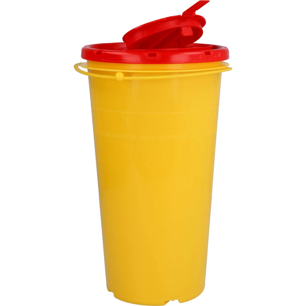 Kanüleneimer 1 l gelb 1 St