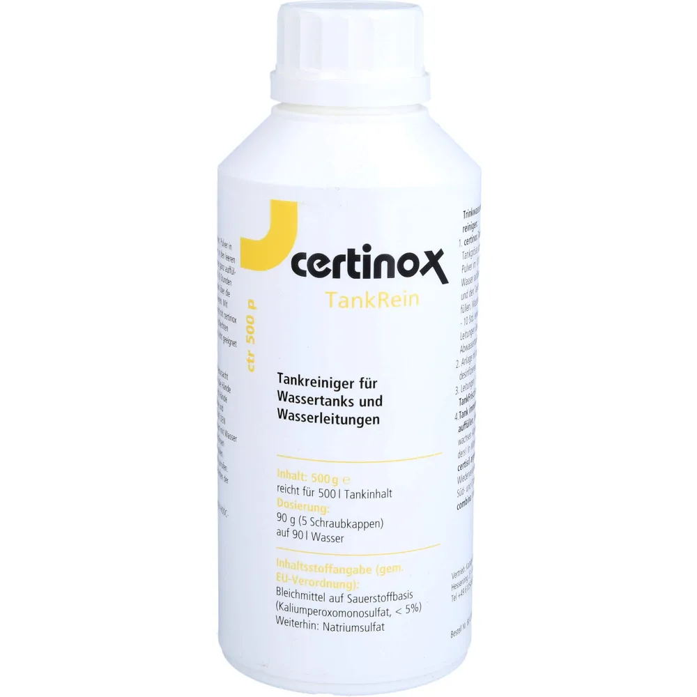 Certinox Tankrein Ctr 500P Pulver 500 g
