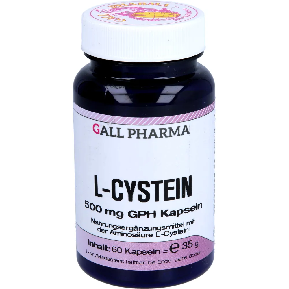 L-Cystein 500 mg Kapseln 60 St