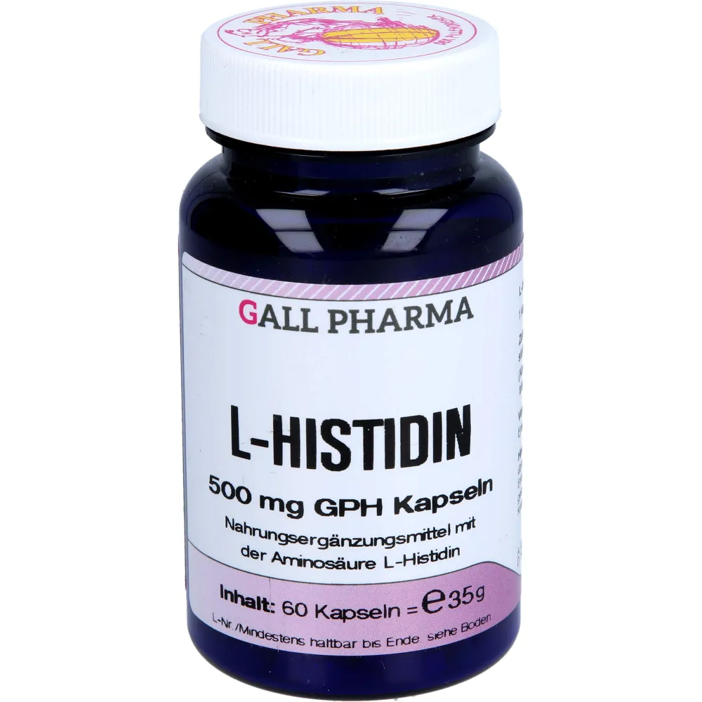 L-Histidin 500 mg Gph Kapseln 60 St