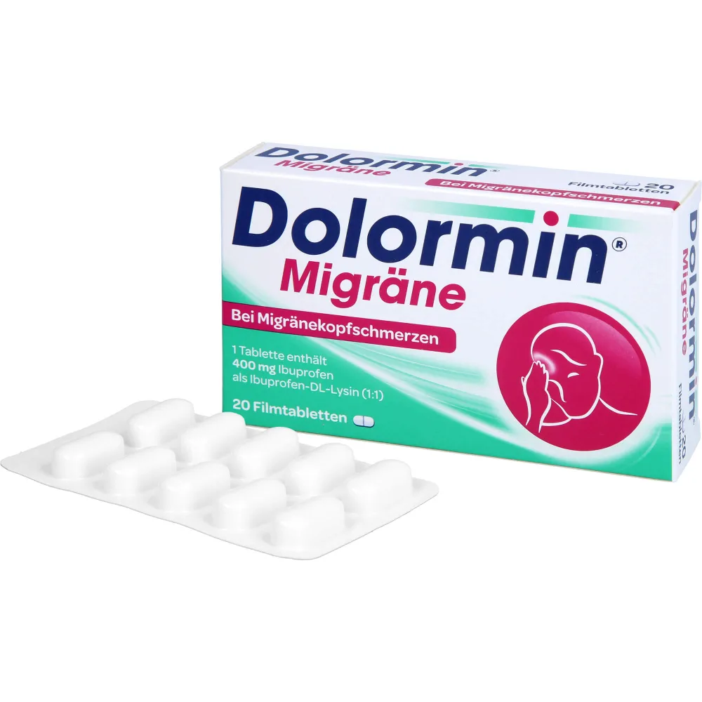 Dolormin Migräne Filmtabletten 20 St