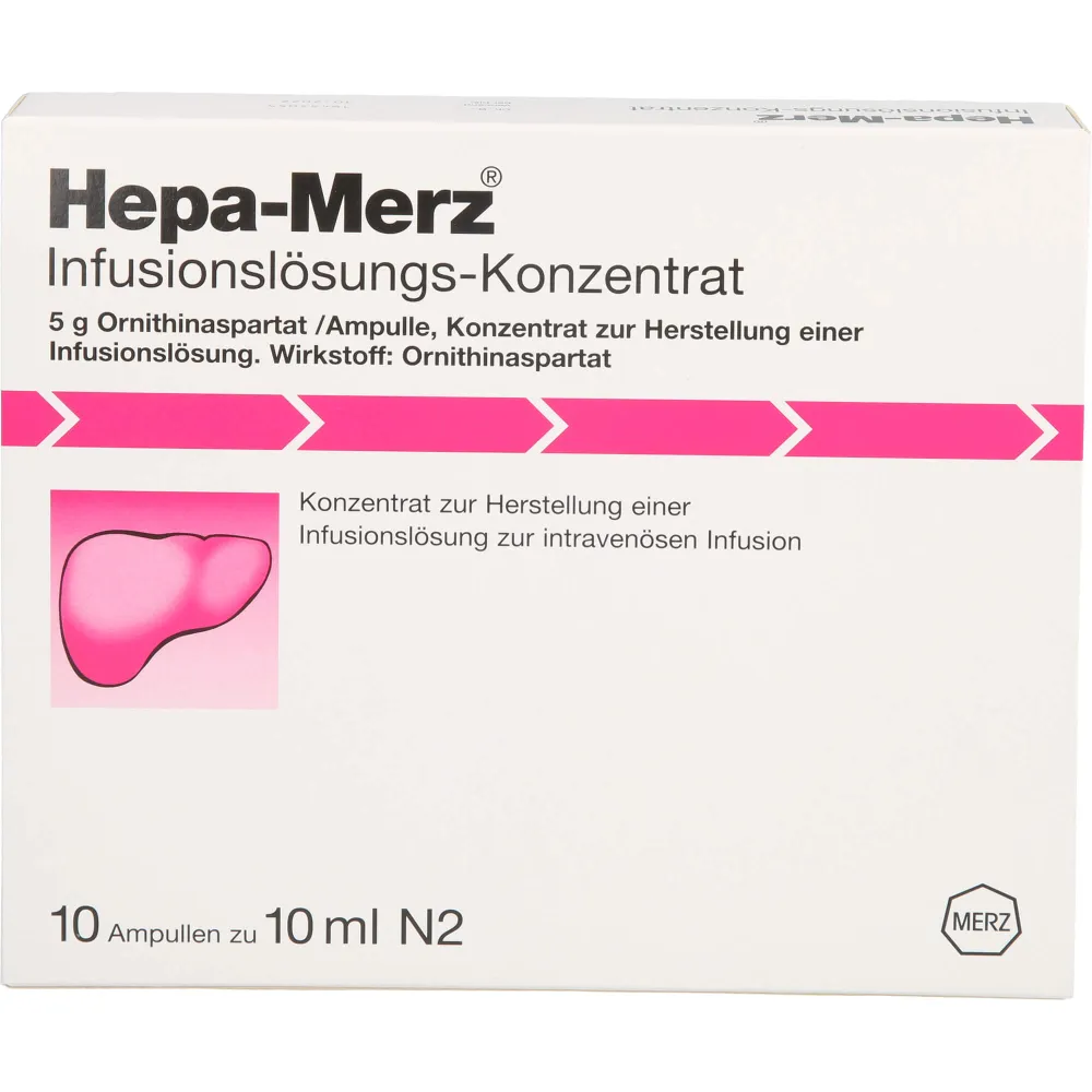 Hepa-Merz Infusionslösungs-Konzentrat Ampullen 100 ml