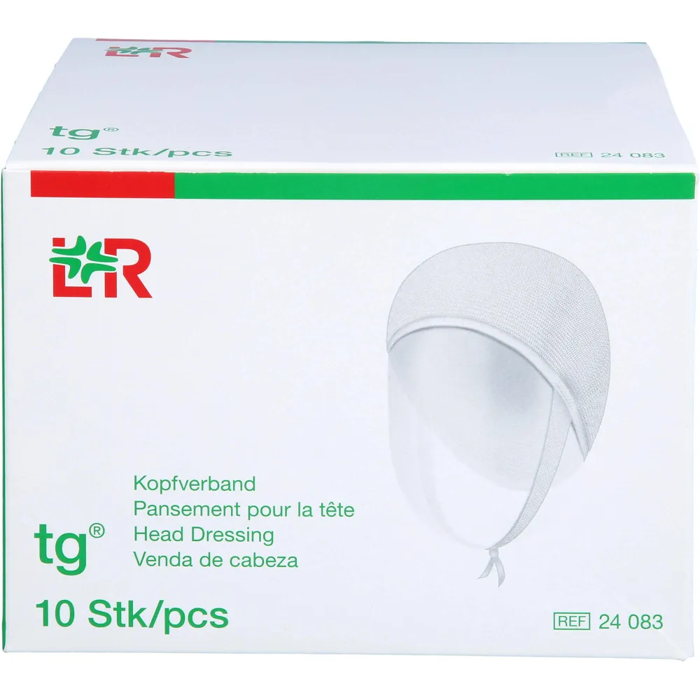 Tg Kopfverband weiß 10 St