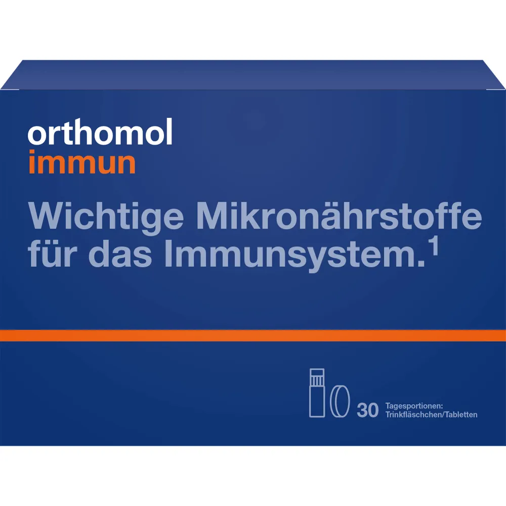 Orthomol Immun Trinkfläschchen/Tabl.Kombipack. 30 St