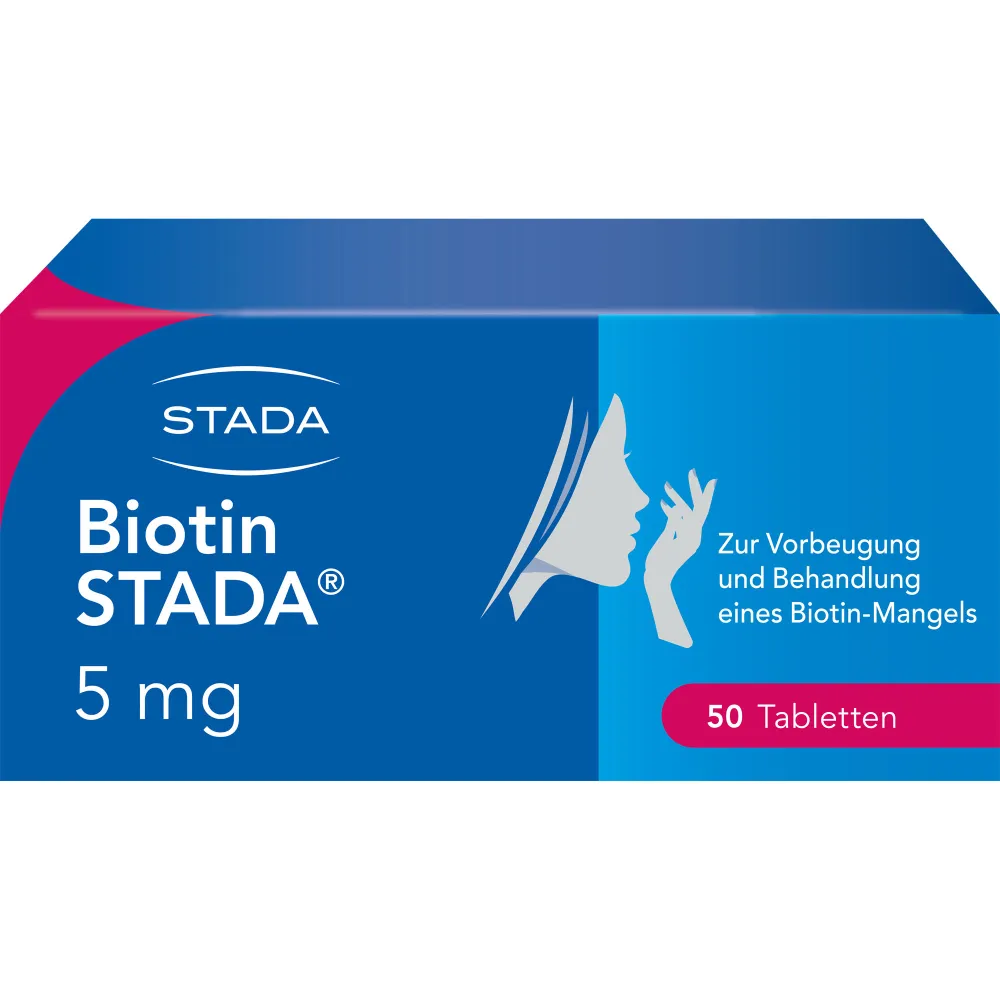 Biotin Stada 5 mg Tabletten 50 St